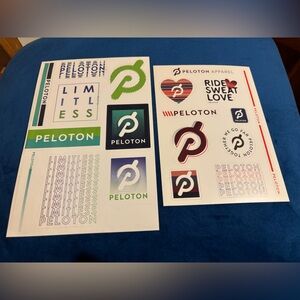 Peloton Sticker Sets (2 sheets)